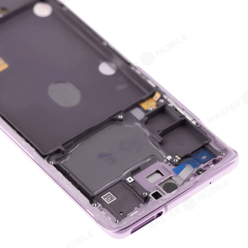 Дисплей для Samsung G780 Galaxy S20 FE + тачскрин (фиолетовый) (в рамке) (ORIG100) (возможен дефект ЛКП) фото №3