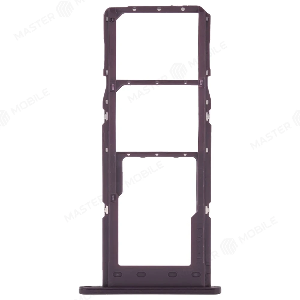 Держатель сим-карты для Samsung A245 Galaxy A24 (бордовый) фото №2