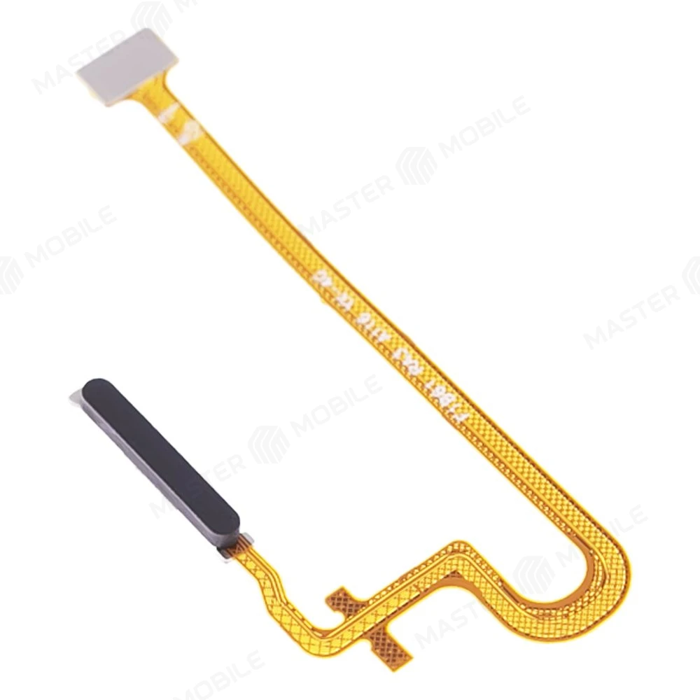 Шлейф для OPPO A17 (CPH2477) с комп. + сканер отпечатка пальца (черный)  фото №3