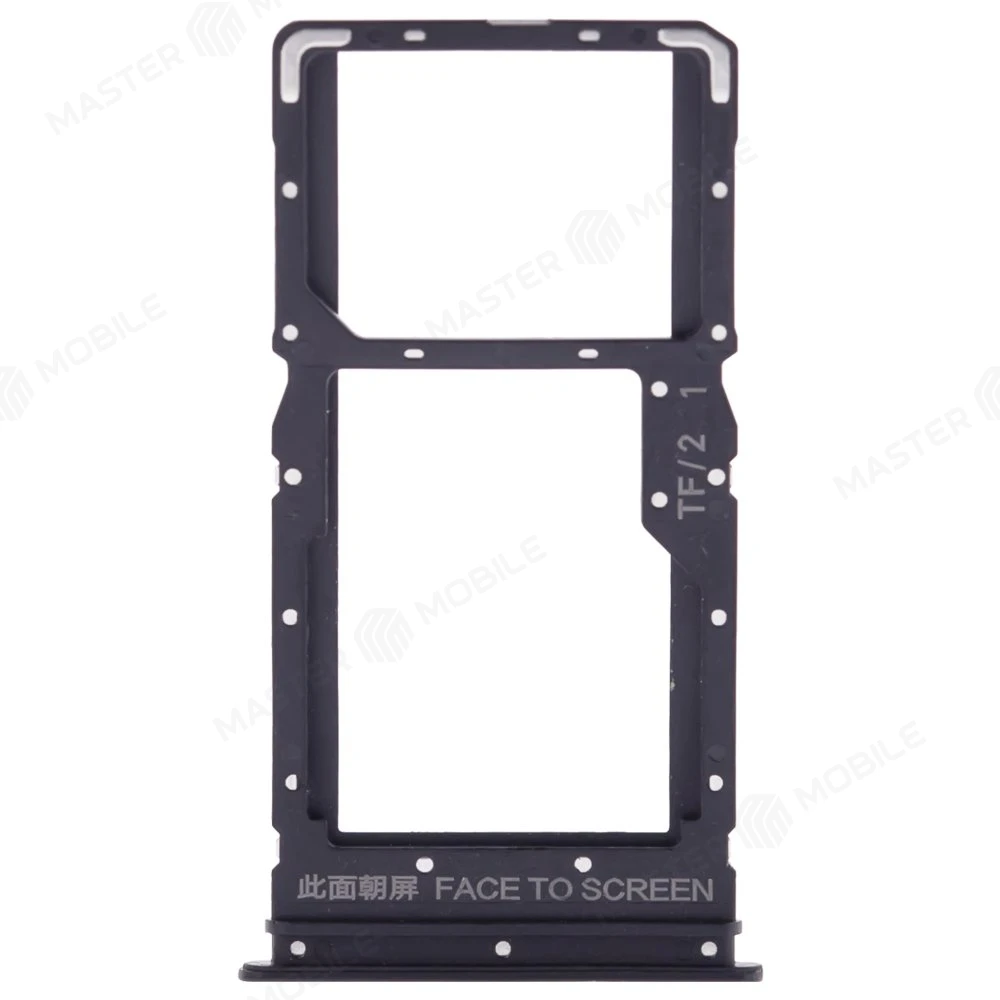 Держатель сим-карты для Xiaomi Poco M4 Pro 5G (21091116AG) (черный) фото №1