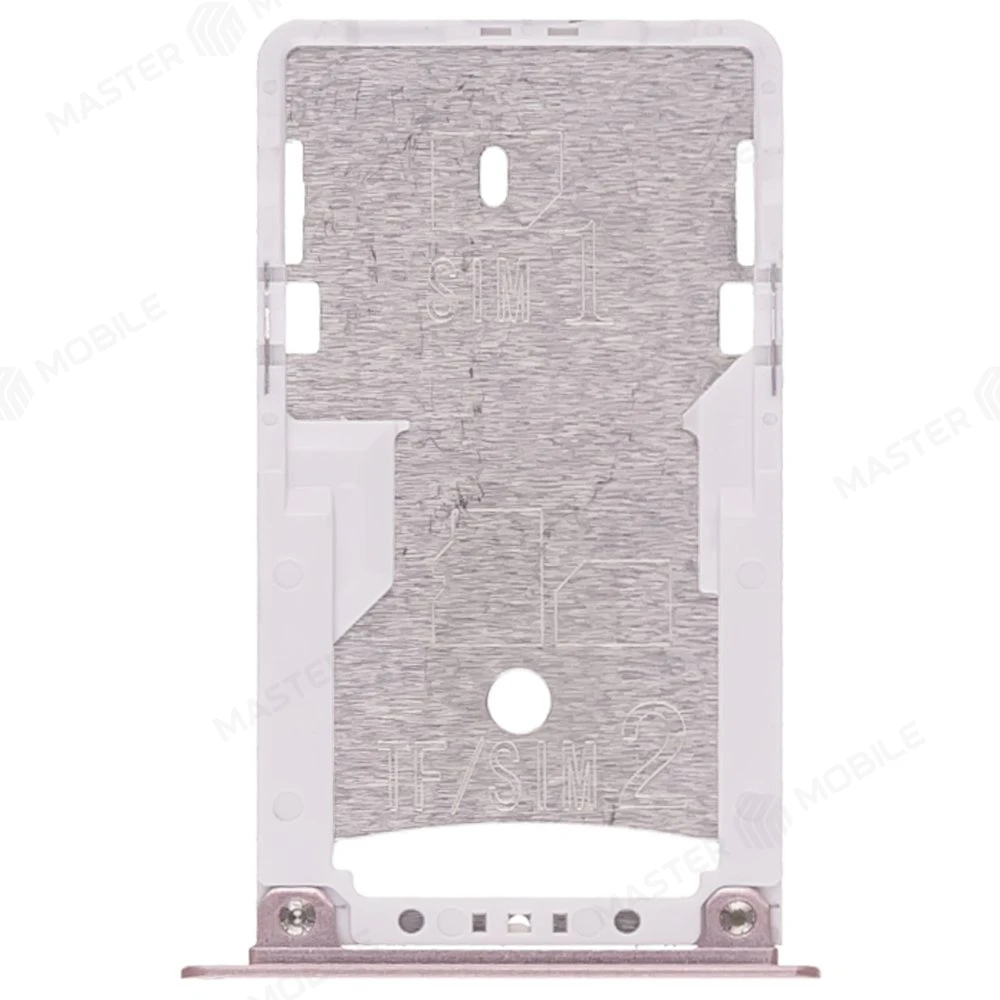 Держатель сим-карты для Xiaomi Redmi 4X (MAG138) (розовый)  фото №1