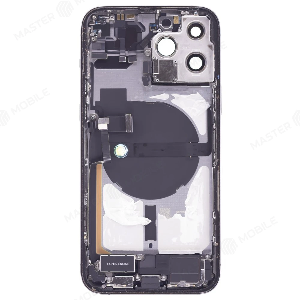 Корпус для Apple iPhone 13 Pro Max (черный) (в сборе) (с разбора) (ORIG100) (возможен дефект ЛКП) фото №2