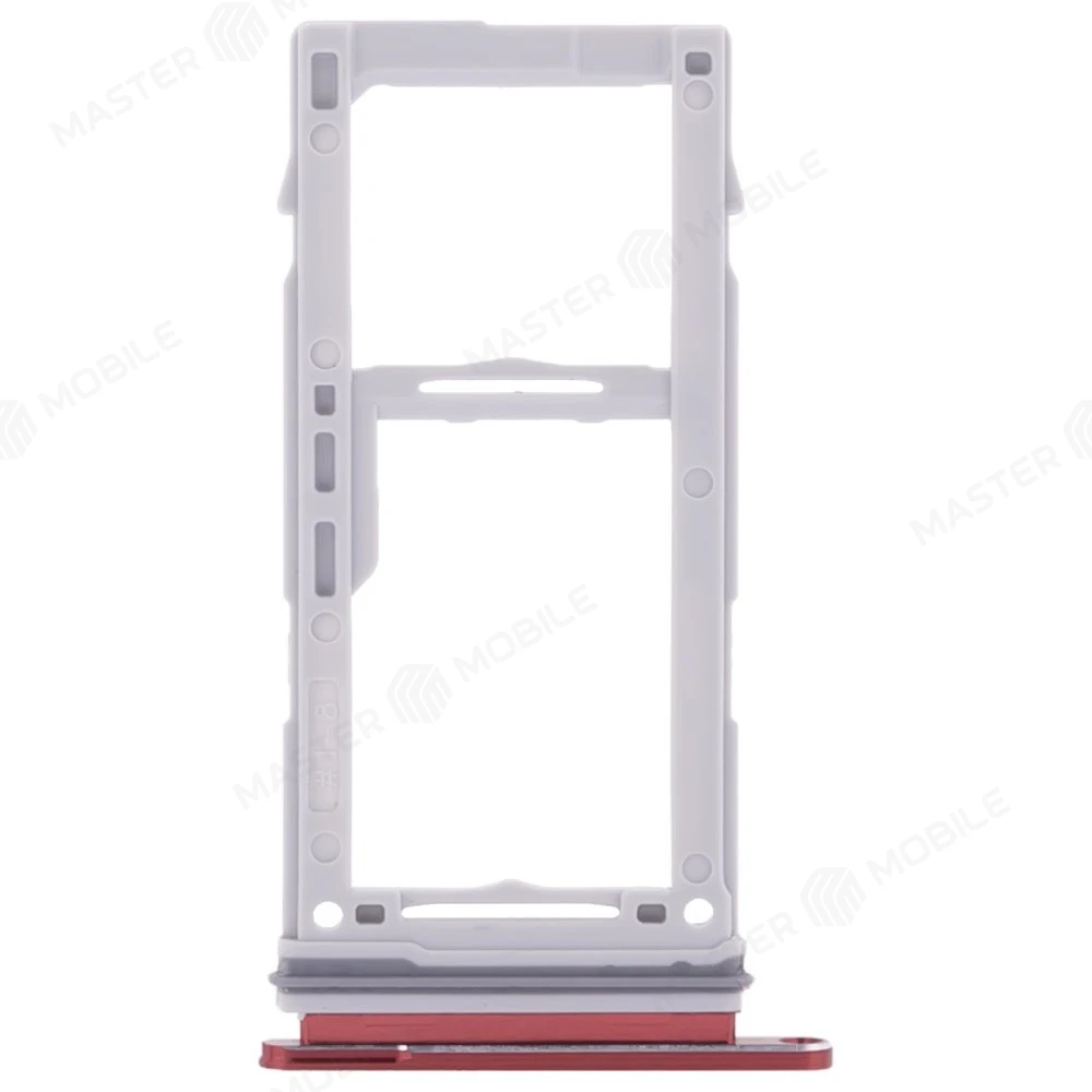 Держатель сим-карты для Samsung G973 Galaxy S10 / G975 Galaxy S10+ / G970 Galaxy S10e (красный) фото №2