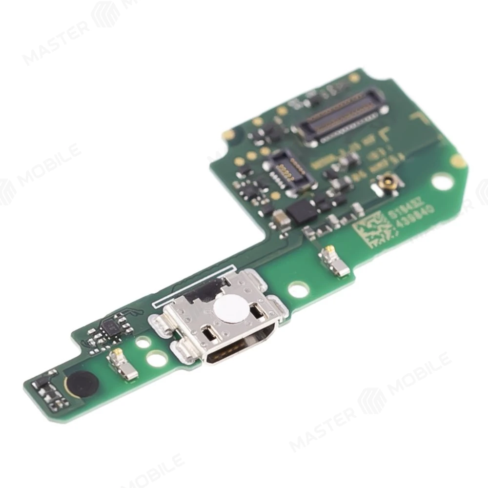 Нижняя плата для Xiaomi Redmi 6 (M1804C3DG) / Redmi 6A (M1804C3CG) с комп. + разъем зарядки + микрофон (ORIG100)  фото №3