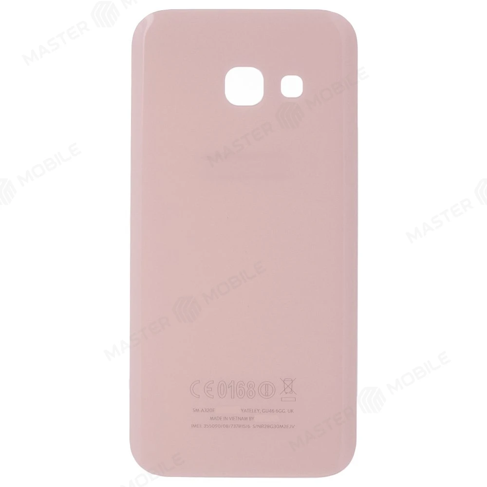 Задняя крышка для Samsung A320 Galaxy A3 (2017) (розовый) фото №1