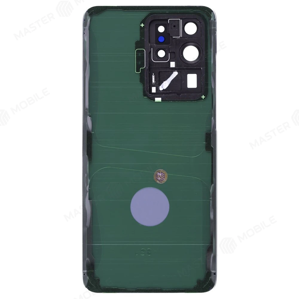 Задняя крышка для Samsung G988 Galaxy S20 Ultra (черный) (в сборе со стеклом камеры) фото №2