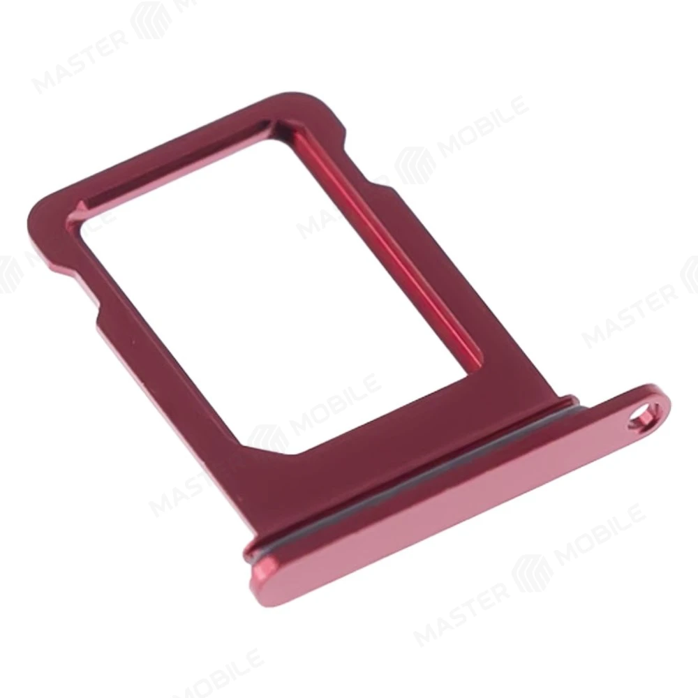 Держатель сим-карты для Apple iPhone 13 mini (красный) фото №3