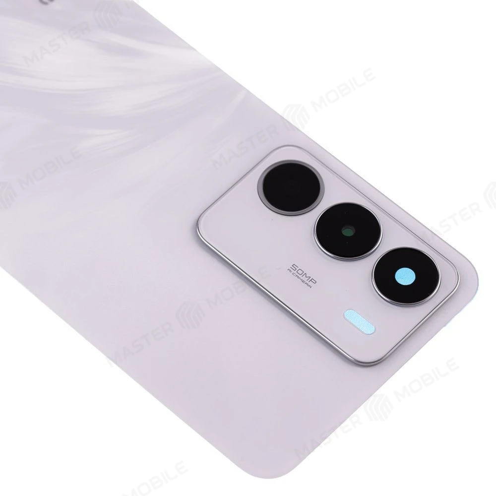 Задняя крышка для Realme C71 (RMX5303) (белый) (в сборе со стеклом камеры)  фото №3