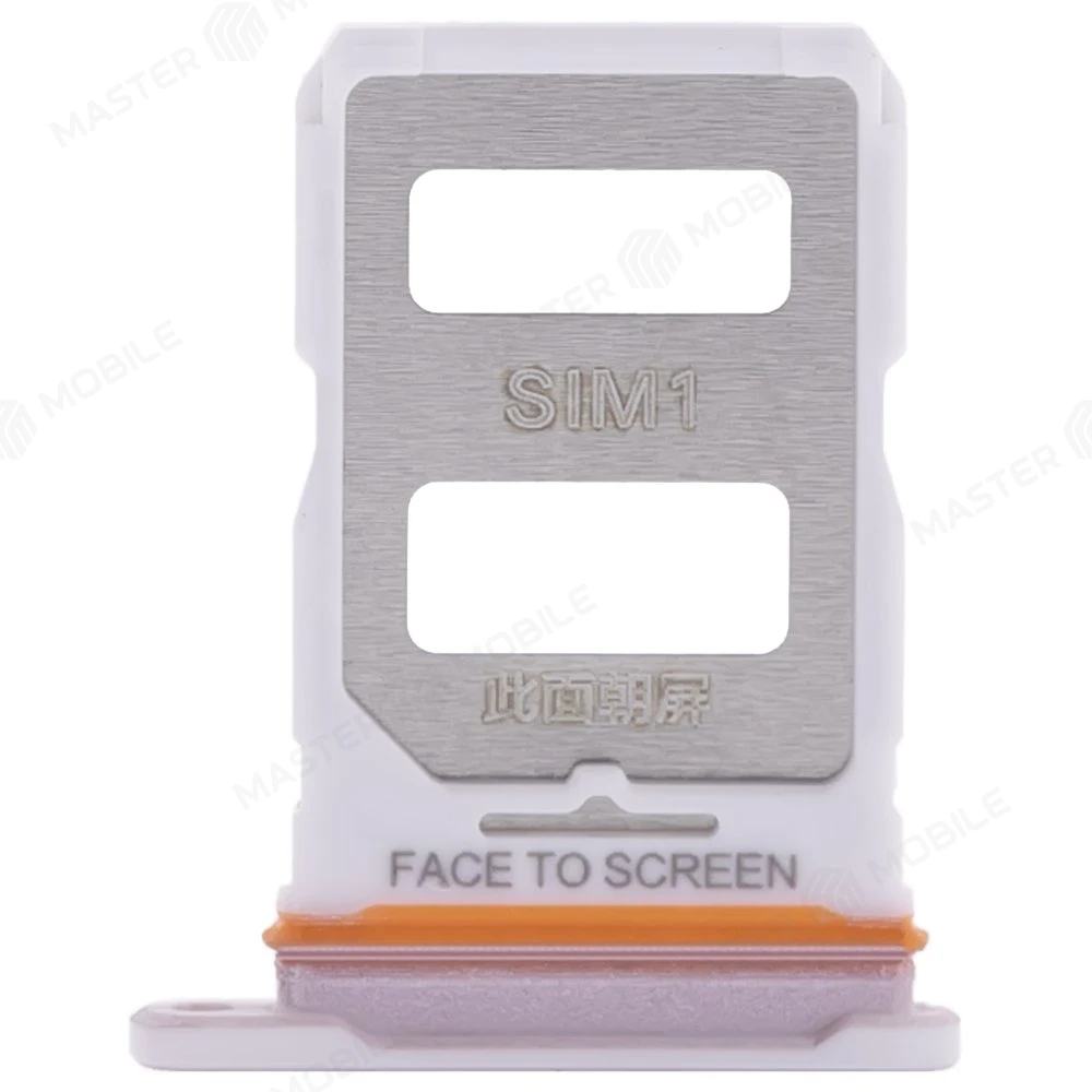 Держатель сим-карты для Xiaomi 12 Lite (2203129G) (розовый) фото №1