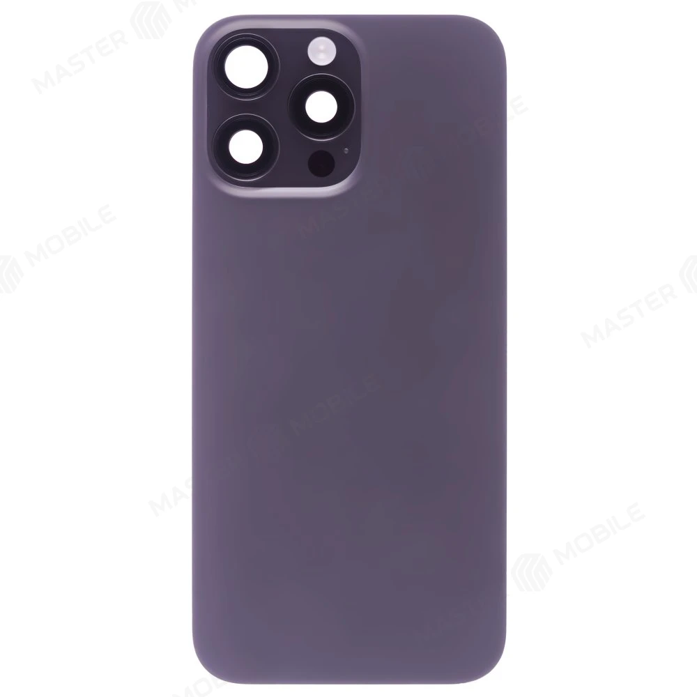 Задняя крышка для Apple iPhone 16 Pro Max (черный) (в сборе) (с разбора) (ORIG100) (возможен дефект ЛКП)  фото №1