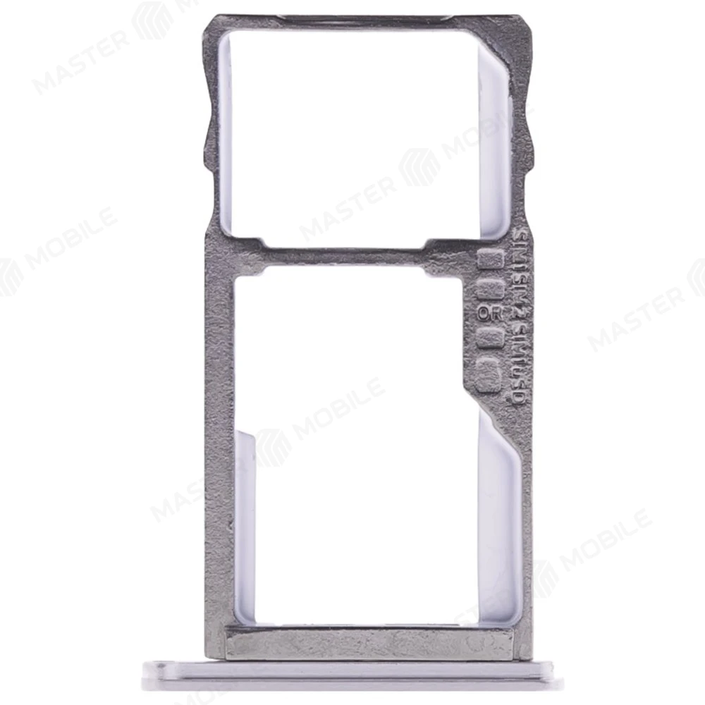 Держатель сим-карты для Meizu M3 Note (L681H) / M3 Note (M681H) / M3s Mini (серебристый) фото №1