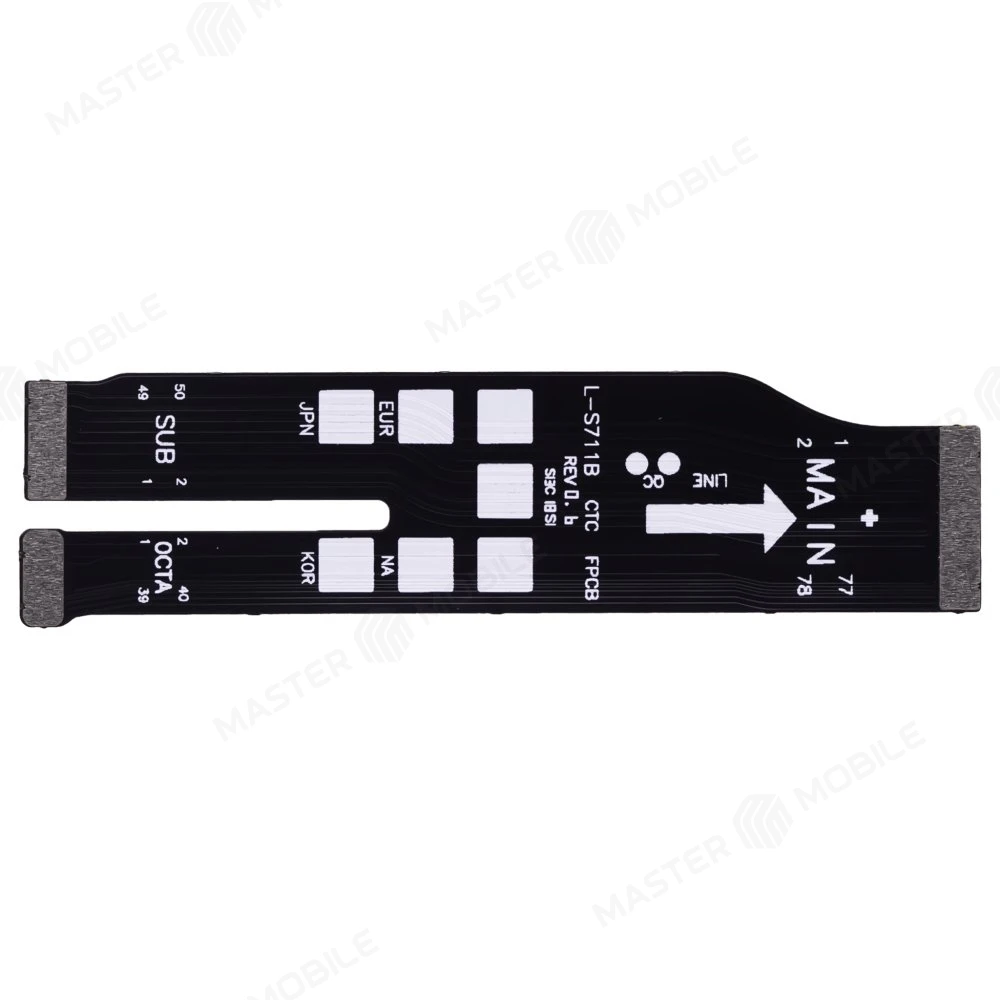 Шлейф для Samsung S711 Galaxy S23 FE с комп. (межплатный) фото №1