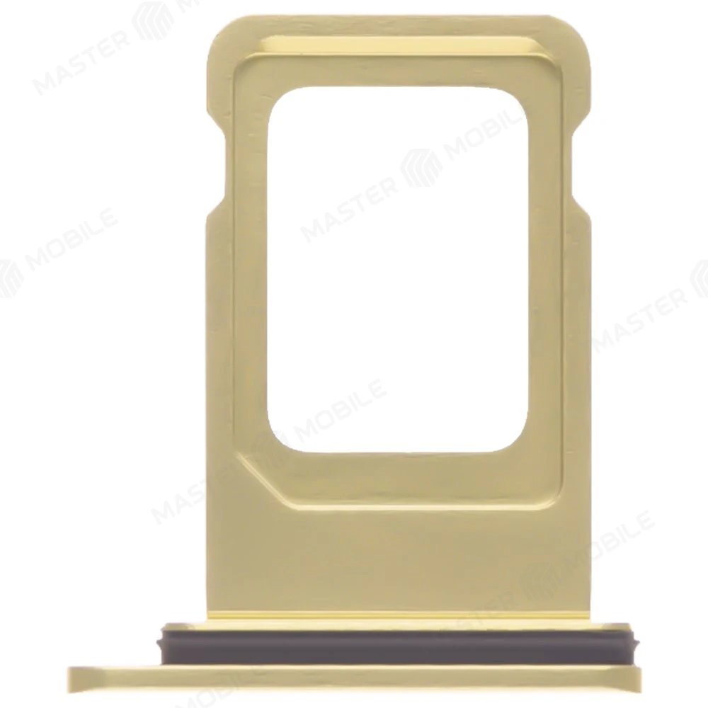 Держатель сим-карты для Apple iPhone 11 (желтый) фото №1