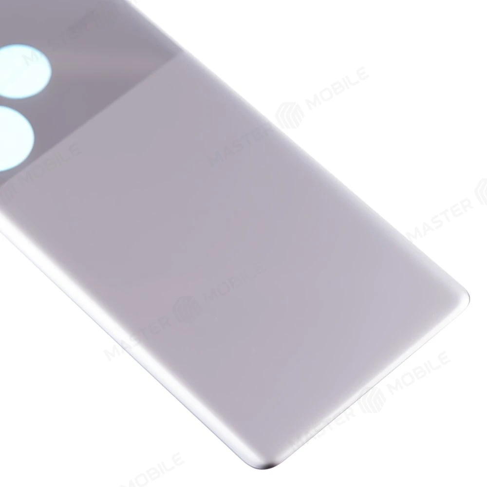 Задняя крышка для Realme GT 6 (RMX3851) (серебристый) фото №4