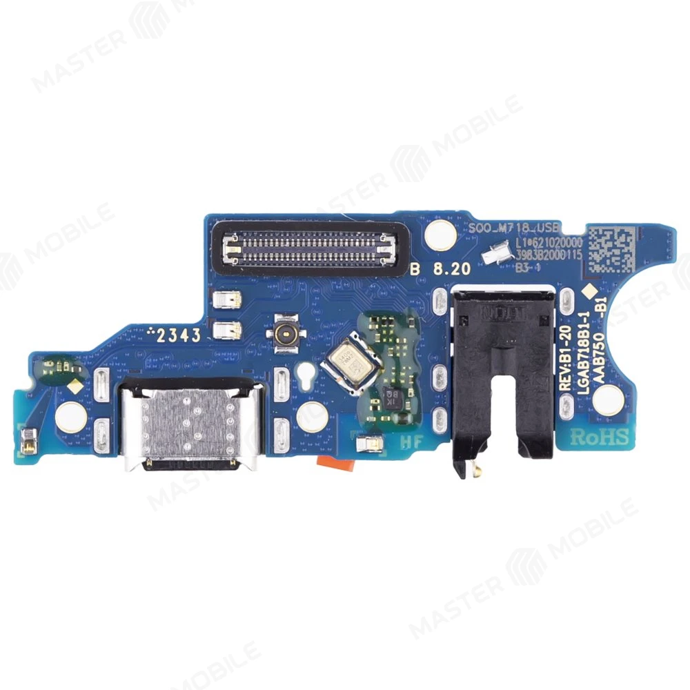 Нижняя плата для Realme 12 5G (RMX3999) с комп. + разъем зарядки + микрофон (ORIG100) фото №1