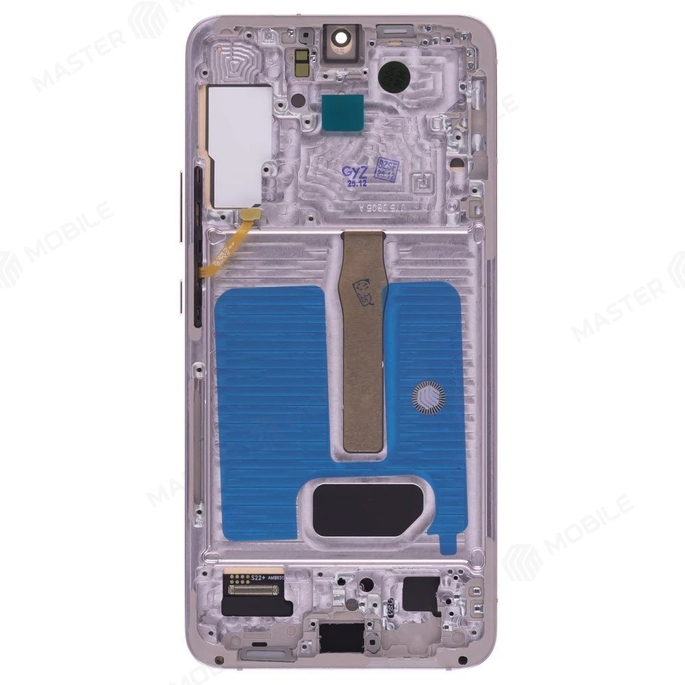 Дисплей для Samsung S906 Galaxy S22+ + тачскрин (розовый) (в рамке) (OLED) (Full Size) фото №2