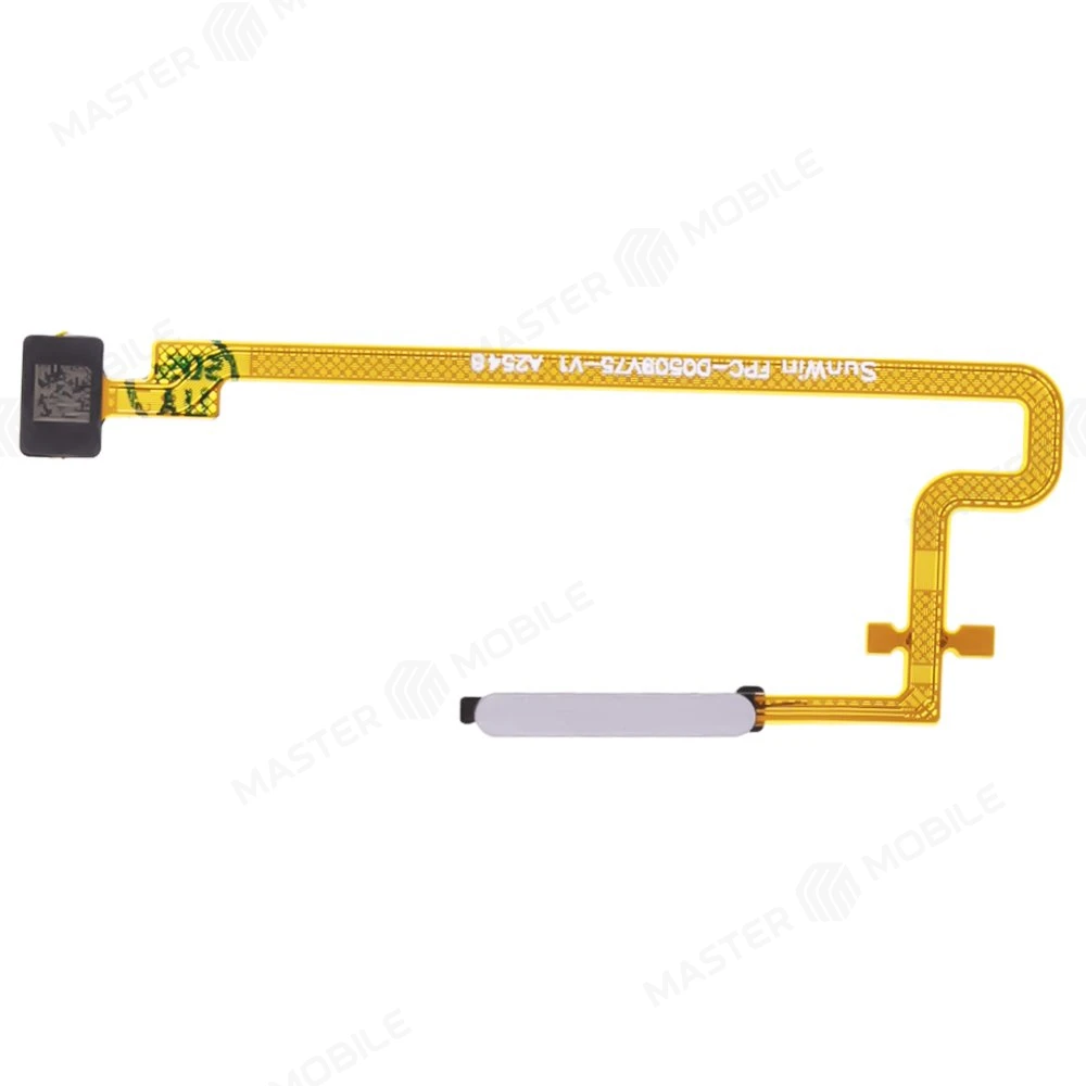 Шлейф для Infinix Hot 30 (X6831) с комп. + сканер отпечатка пальца (белый)  фото №1