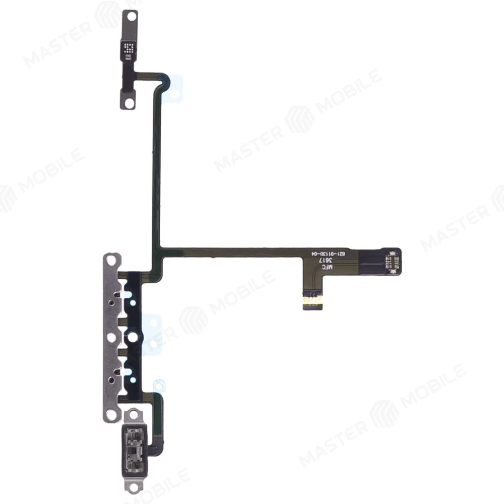 Шлейф для Apple iPhone X с комп. (на кнопки громкости)  фото №2