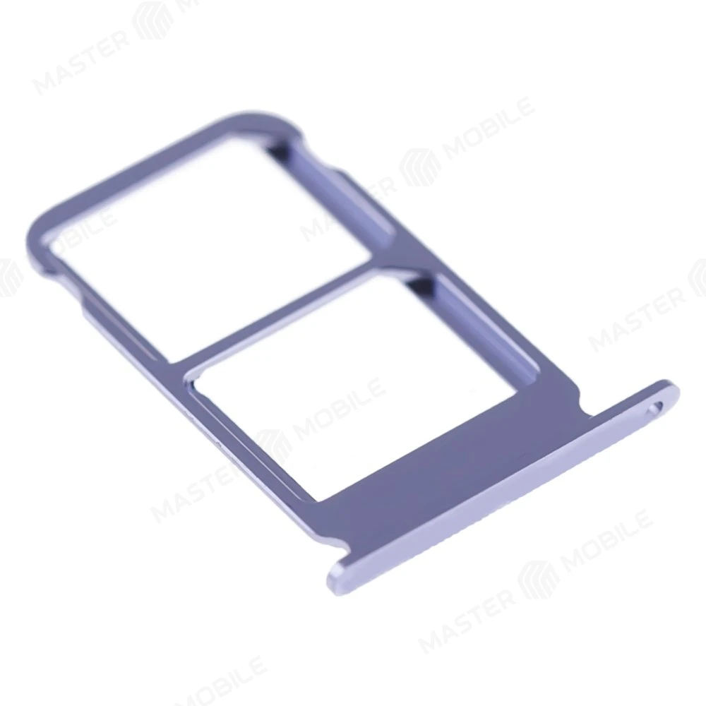 Держатель сим-карты для Huawei Honor 10 (COL-L29) (серый) фото №3