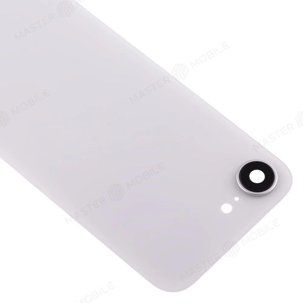 Задняя крышка для Apple iPhone 16E (белый) (в сборе со стеклом камеры) (Premium) фото №3