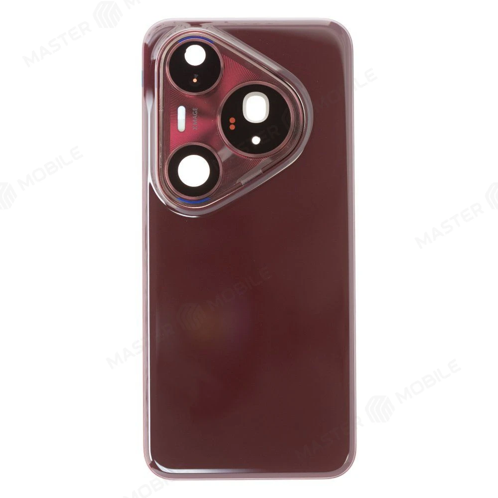 Задняя крышка для Huawei Pura 80 Pro (LMR-LX9) (красный) (в сборе со стеклом камеры) (ORIG100) фото №1