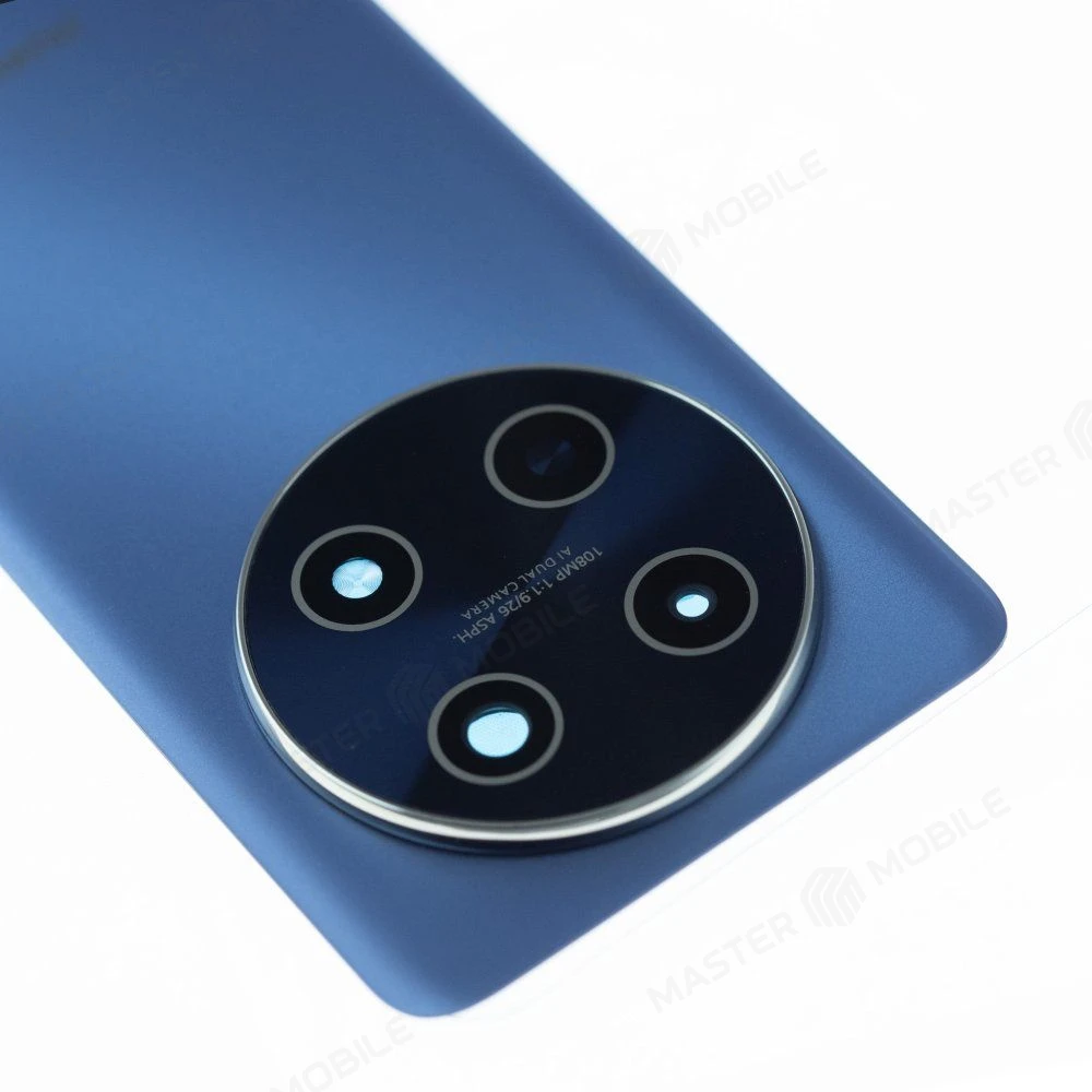 Задняя крышка для Huawei Nova 13i (CTR-L91) (голубой) (в сборе со стеклом камеры) фото №3