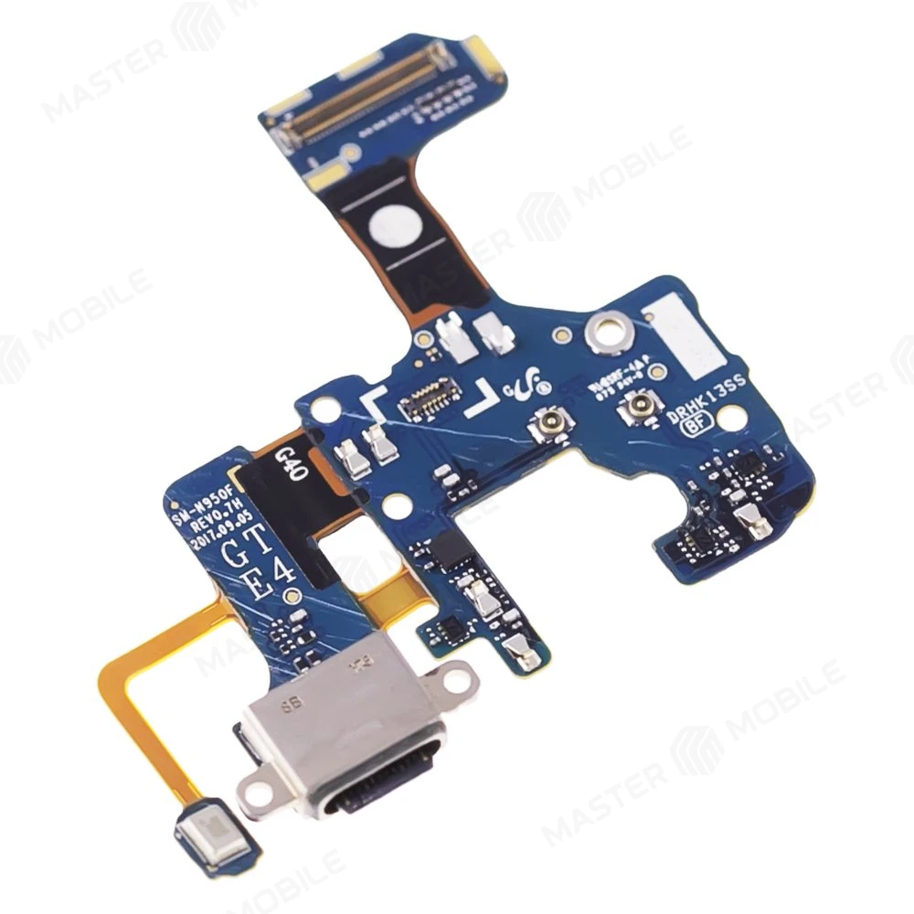 Шлейф для Samsung N950 Galaxy Note 8 с комп. + разъем зарядки + микрофон  фото №3