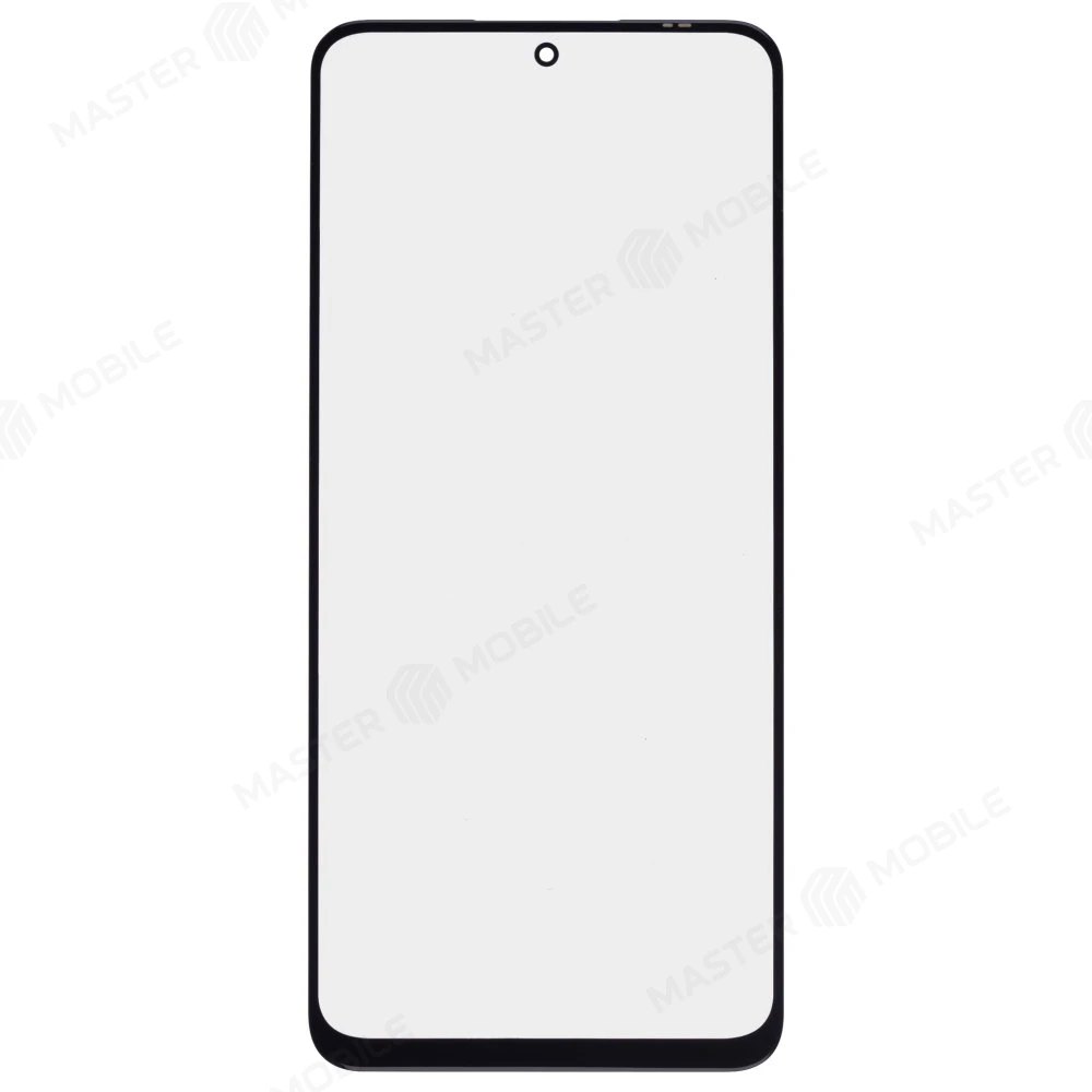 Стекло модуля для Xiaomi Redmi Note 12 4G (23021RAA2Y) / Redmi Note 12 5G (22111317G) / Poco X5 5G (22111317PG) + OCA (черный) (Premium) фото №1