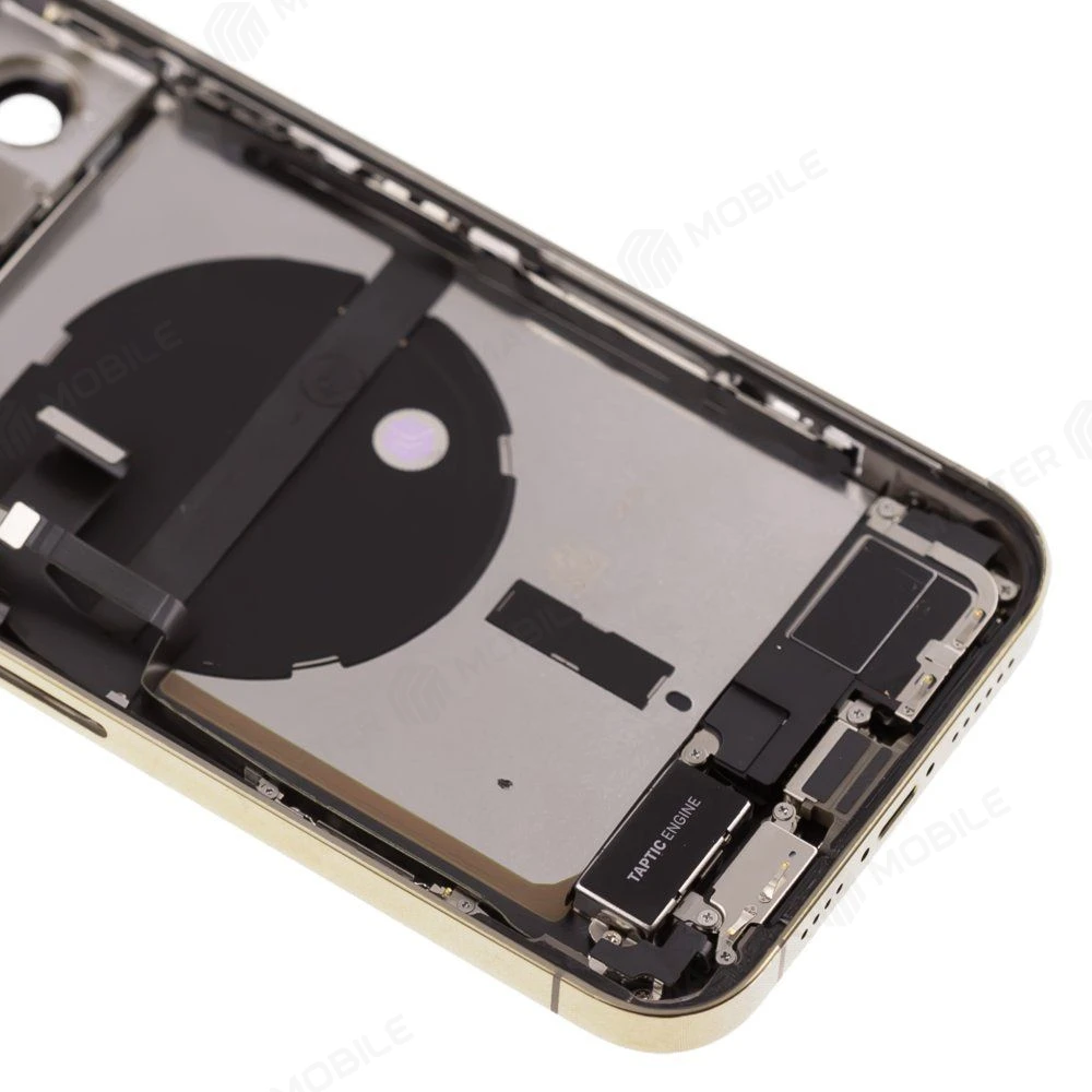 Корпус для Apple iPhone 13 Pro Max (золотистый) (в сборе) (ORIG100) (Снятый) (возможен дефект ЛКП) фото №4