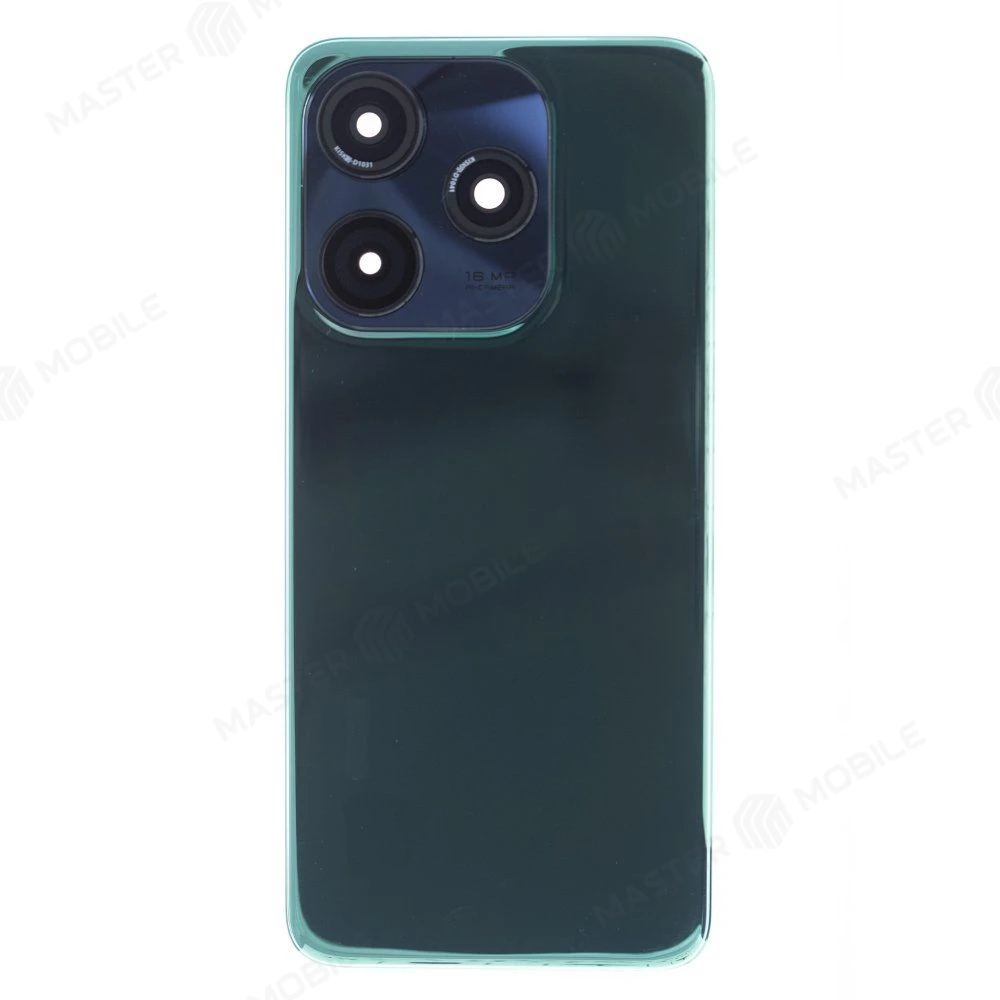 Задняя крышка для Tecno Spark 10C (KI5m) (зеленый) (в сборе со стеклом камеры) фото №1