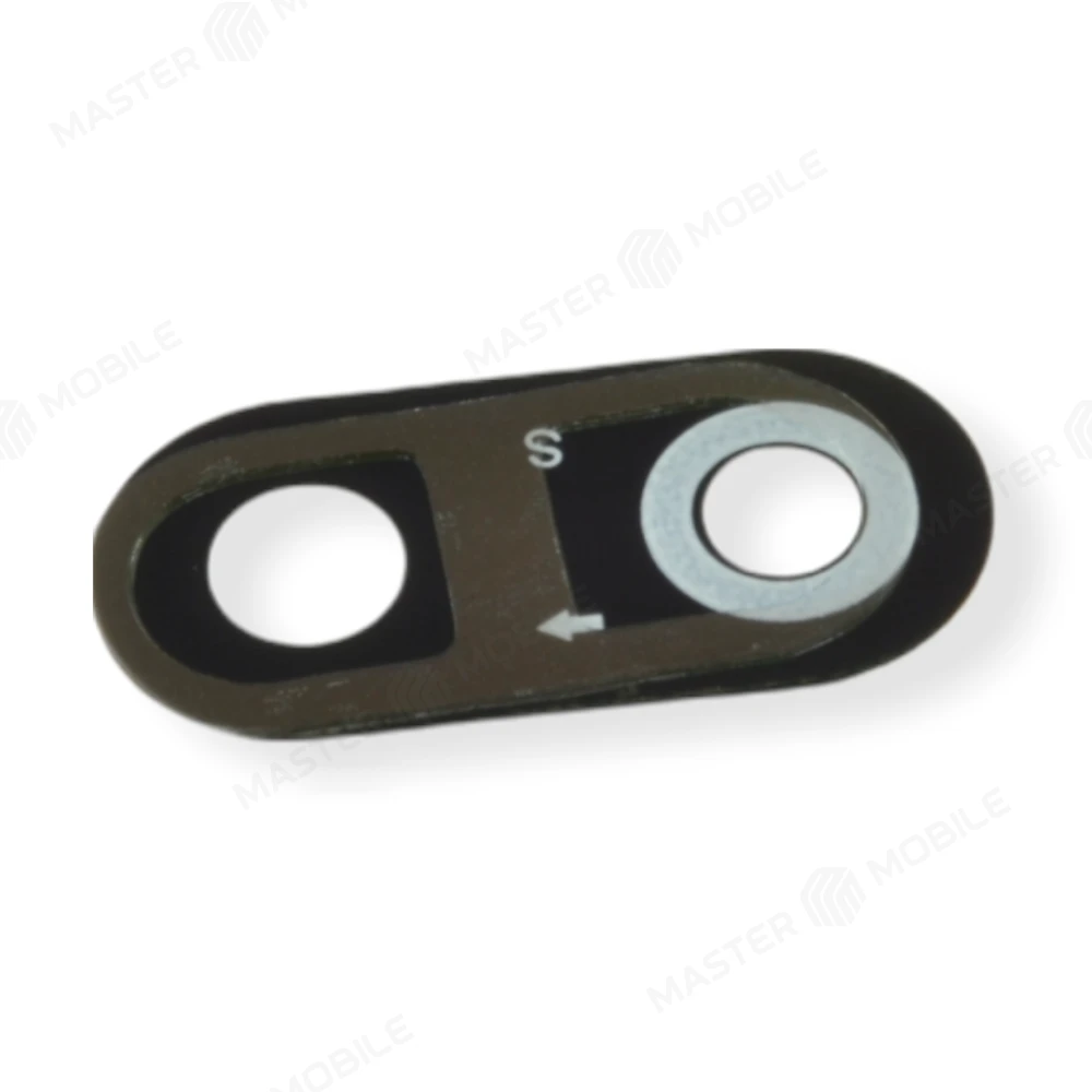 Стекло задней камеры для Huawei Honor Play (COR-L29) (без рамки) (черный) фото №2