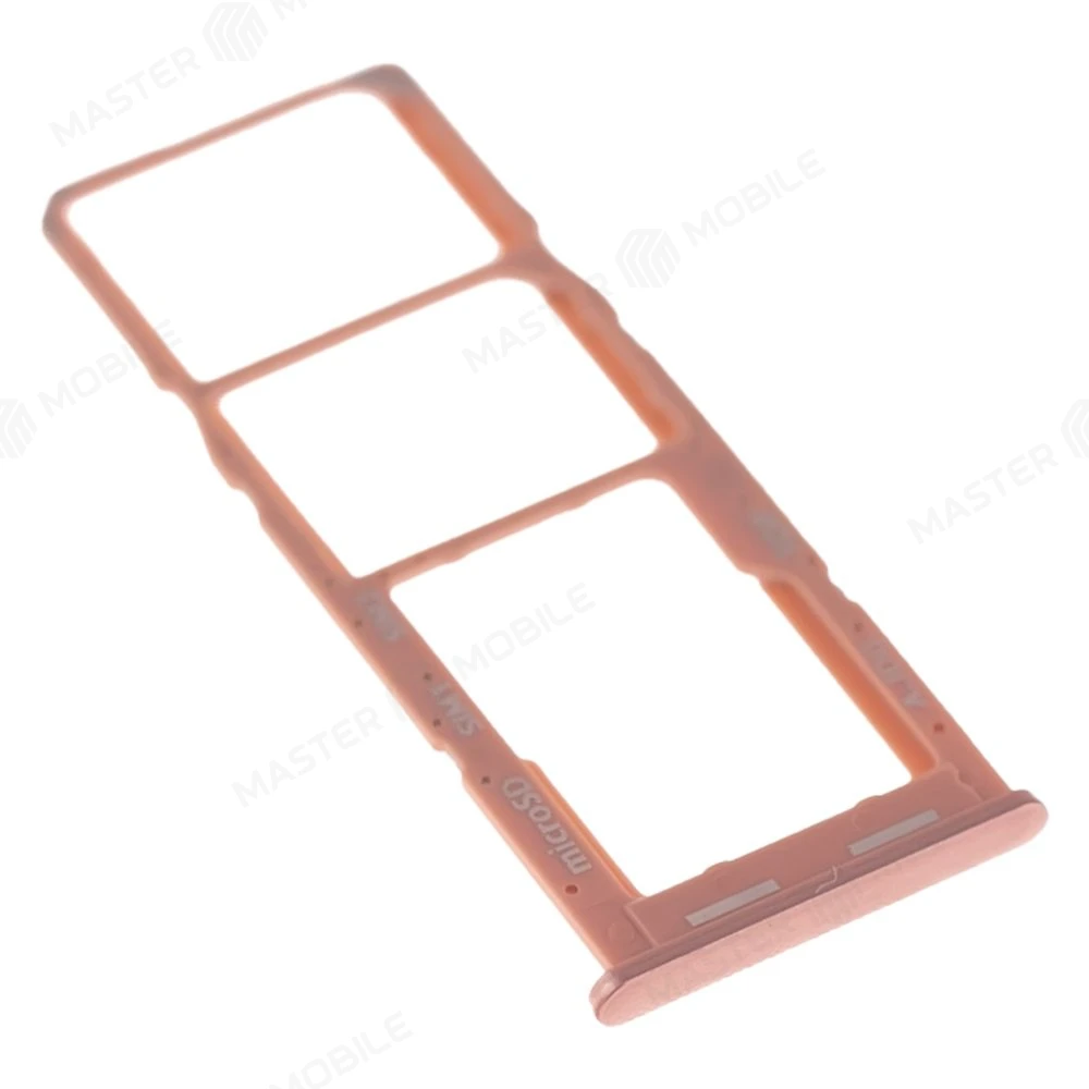 Держатель сим-карты для Samsung A047 Galaxy A04s (оранжевый) фото №3