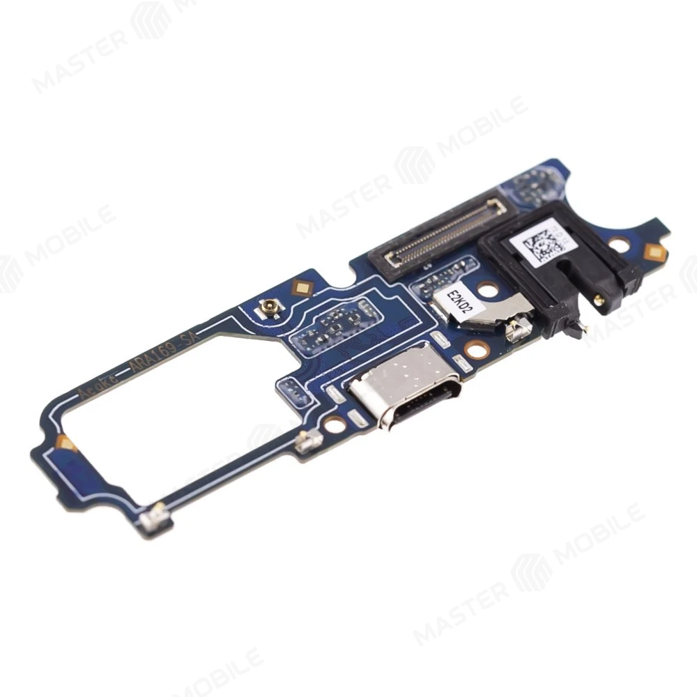 Нижняя плата для Realme 6 (RMX2001) с комп. + разъем зарядки + микрофон (ORIG100)  фото №3