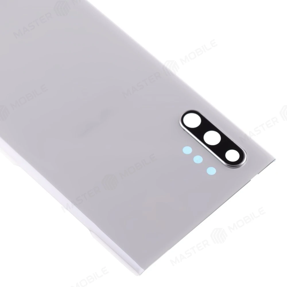 Задняя крышка для Samsung N975 Galaxy Note 10+ / N976 Galaxy Note 10+ 5G (белый) (в сборе со стеклом камеры) фото №3
