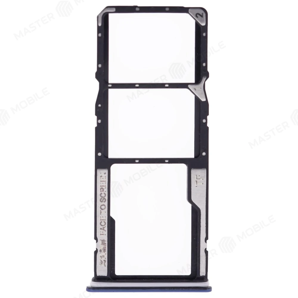 Держатель сим-карты для Xiaomi Redmi Note 11 4G (2201117TY/G) / Redmi Note 11S 4G (2201117SY/G) (синий) фото №1