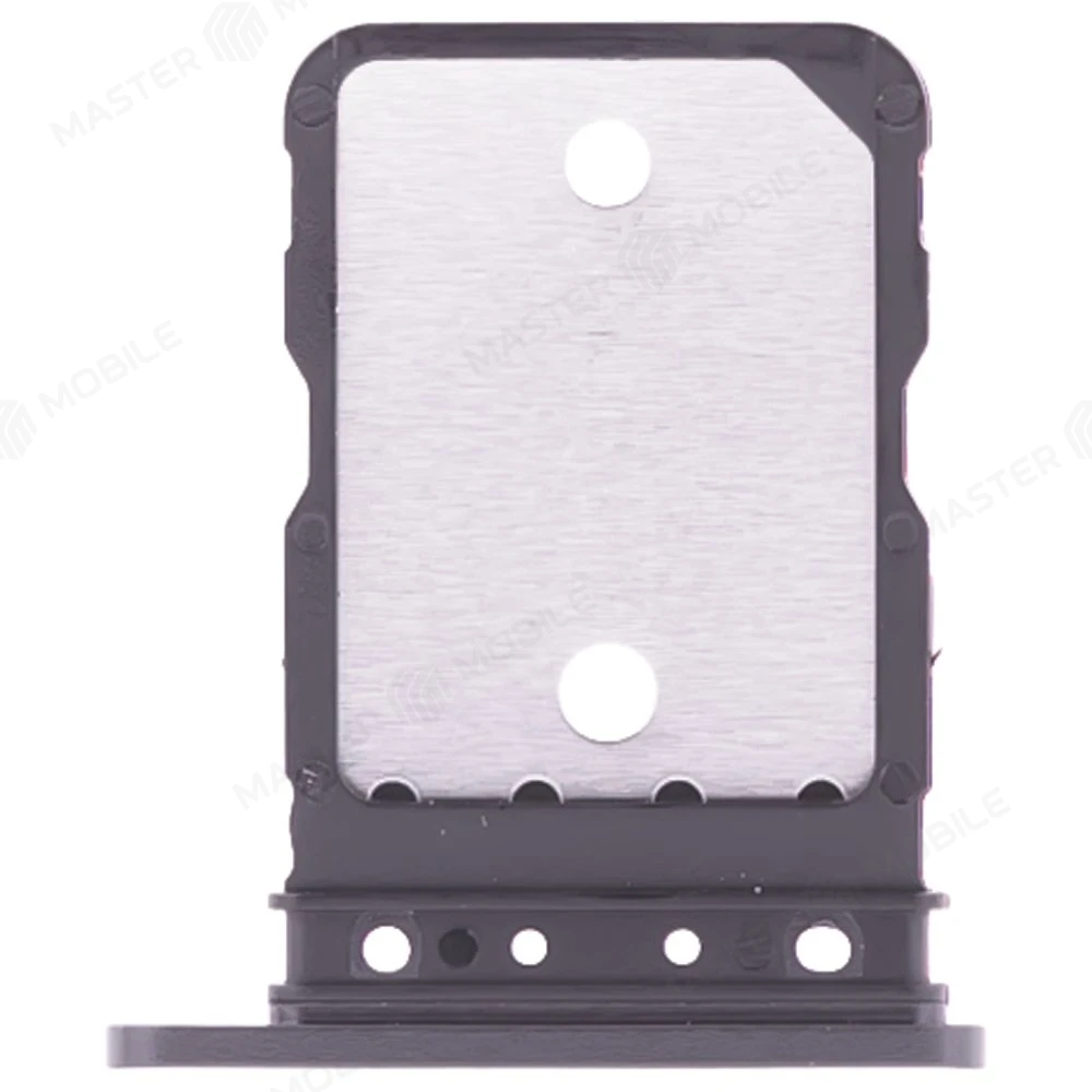 Держатель сим-карты для Google Pixel 8A (GKV4X/G6GPR/G8HHN/G576D) (черный) фото №1