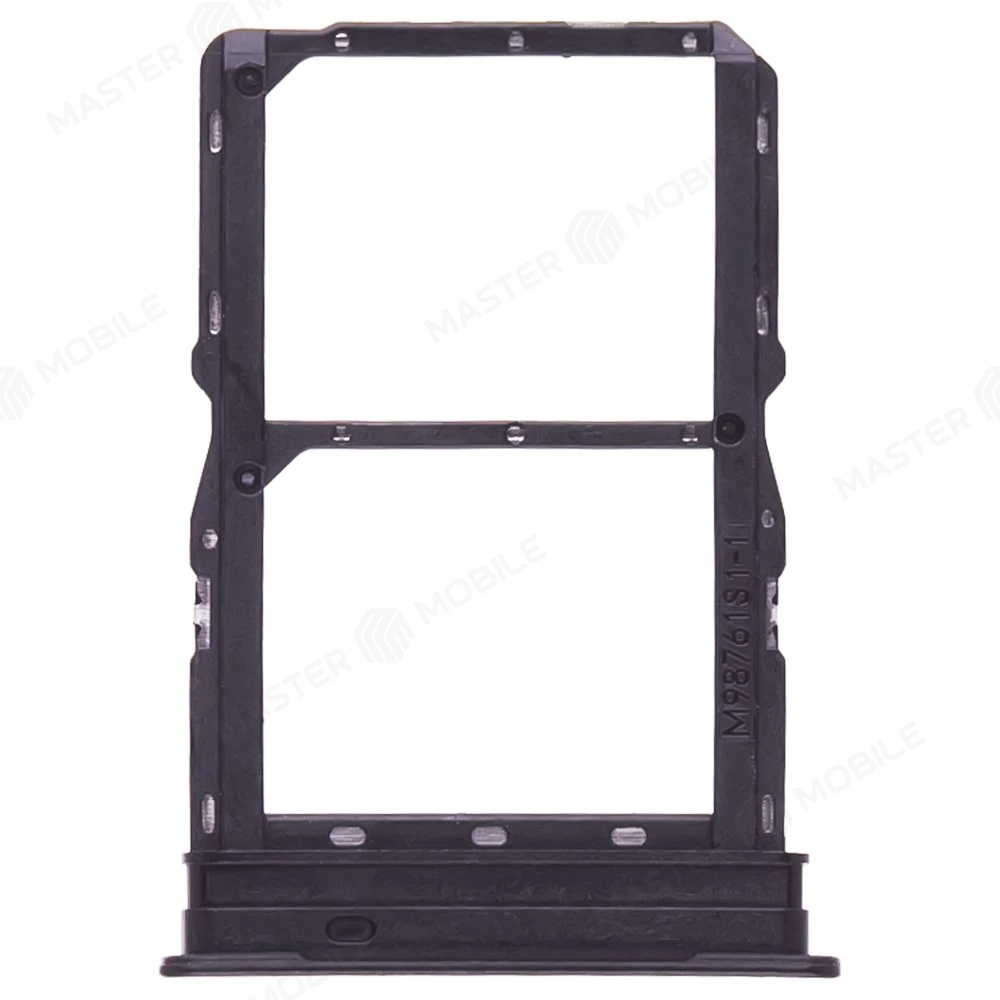 Держатель сим-карты для Huawei Honor X7b (CLK-LX1) / Honor 90 Smart (CLK-NX1) (черный) фото №2