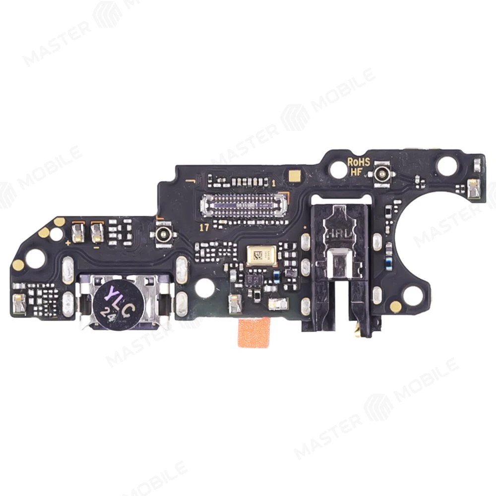 Нижняя плата для Huawei Honor X6 (VNE-LX1) / Honor X8 5G (VNE-N41) с комп. + разъем зарядки + микрофон (ORIG100) фото №1