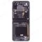 Дисплей для Samsung F711 Galaxy Z Flip 3 + тачскрин (внутренний) (черный) (в рамке) (ORIG100) (SP) фото №2
