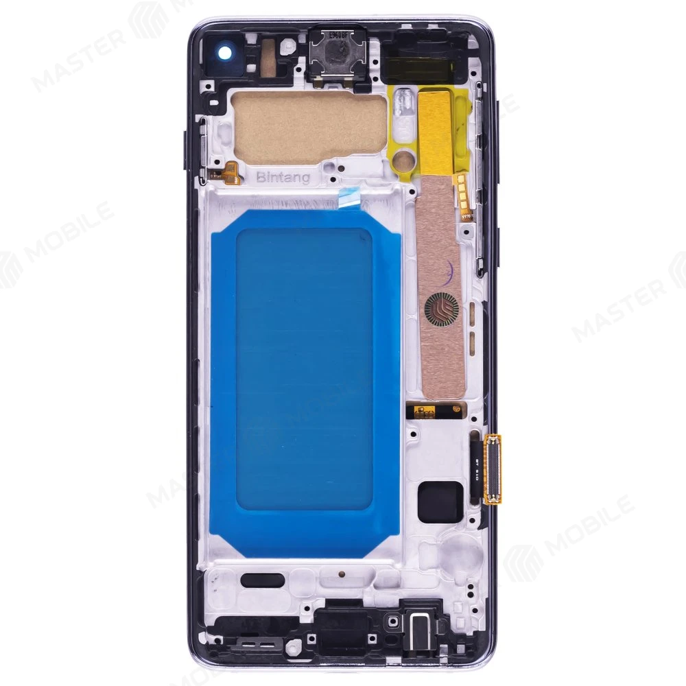 Дисплей для Samsung G973 Galaxy S10 + тачскрин (черный) (в рамке) (In-Cell) фото №2