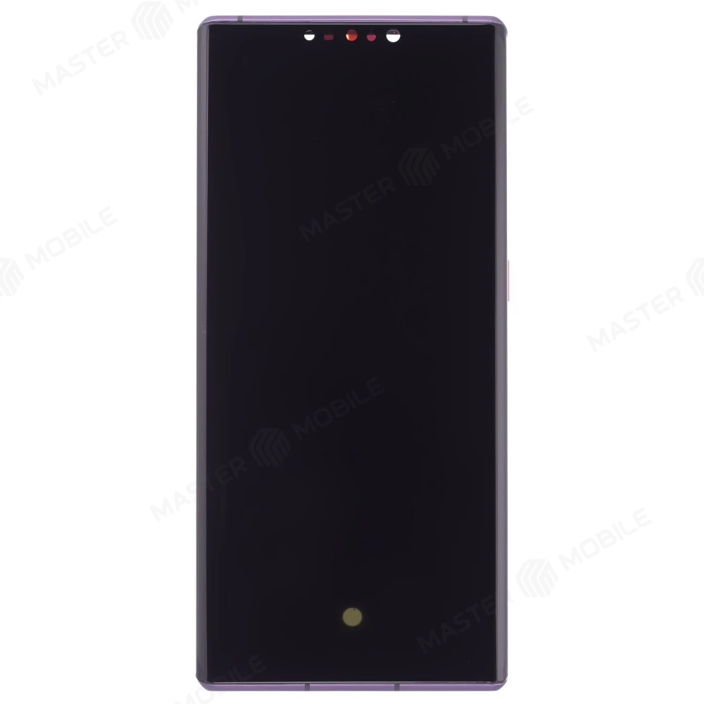 Дисплей для Huawei Mate 30 Pro (LIO-L09) + тачскрин (фиолетовый) (в рамке) (OLED) фото №1