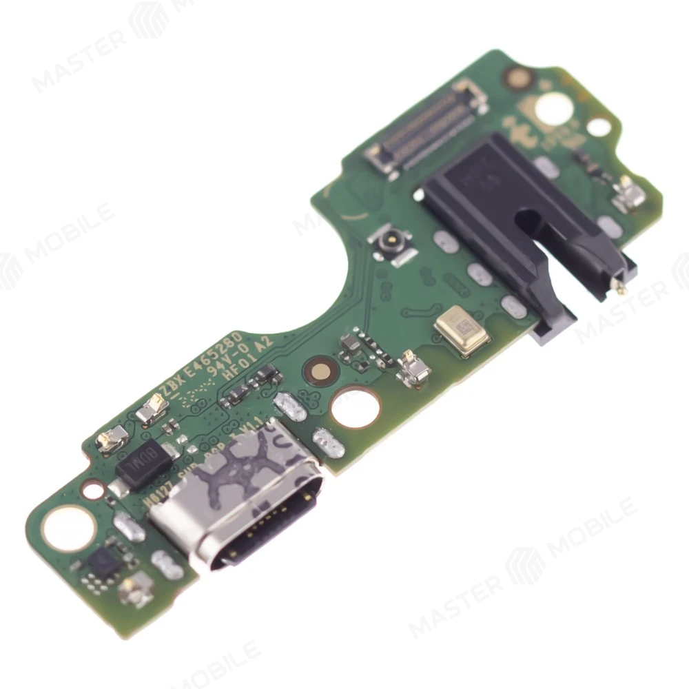 Нижняя плата для Infinix Hot 30i (X669) / Hot 30 Play (X6835B) / Itel S23 (S665LN) с комп. + разъем зарядки + микрофон (ORIG100) фото №3