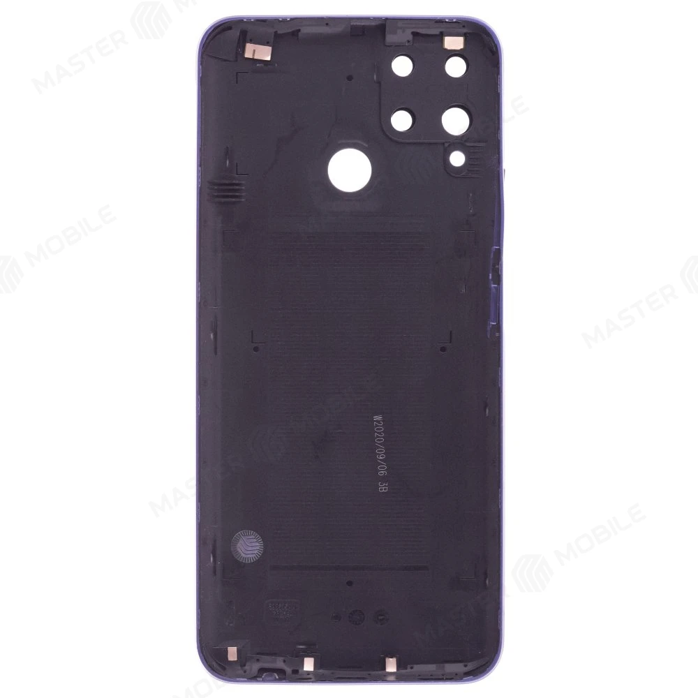 Задняя крышка для Realme C15 (RMX2180) (синий) (в сборе со стеклом камеры) фото №2