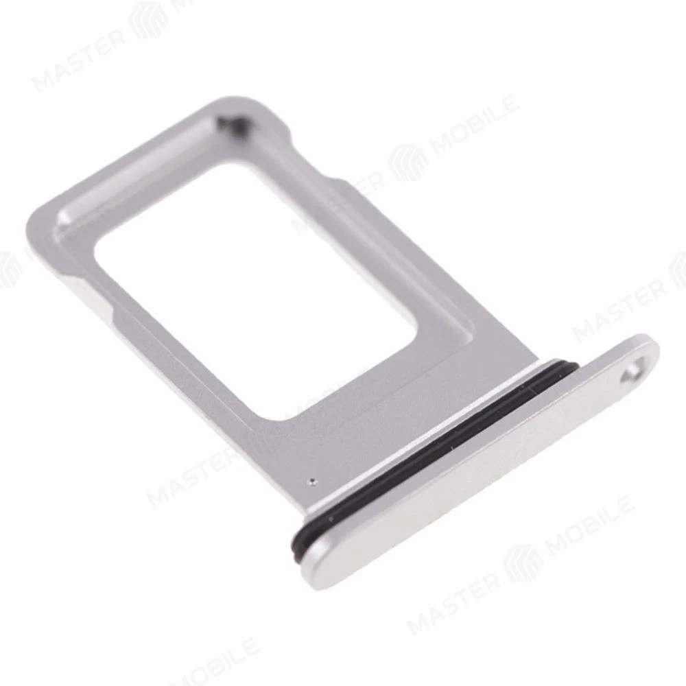 Держатель сим-карты для Apple iPhone 16E (серебристый) фото №3