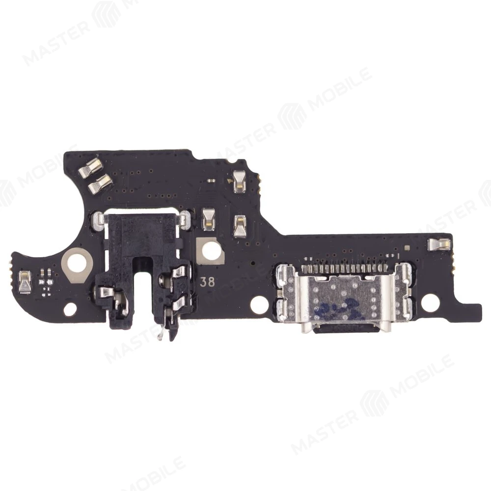 Нижняя плата для Realme C25 (RMX3191) / C25S (RMX3195) / Narzo 50A (RMX3430) с комп. + разъем зарядки + микрофон  фото №2