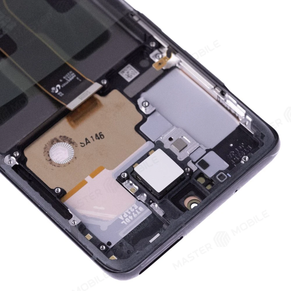 Дисплей для Samsung G985 Galaxy S20+ / G986 Galaxy S20+ 5G + тачскрин (черный) (в рамке) (ORIG100) (возможен дефект ЛКП) фото №3