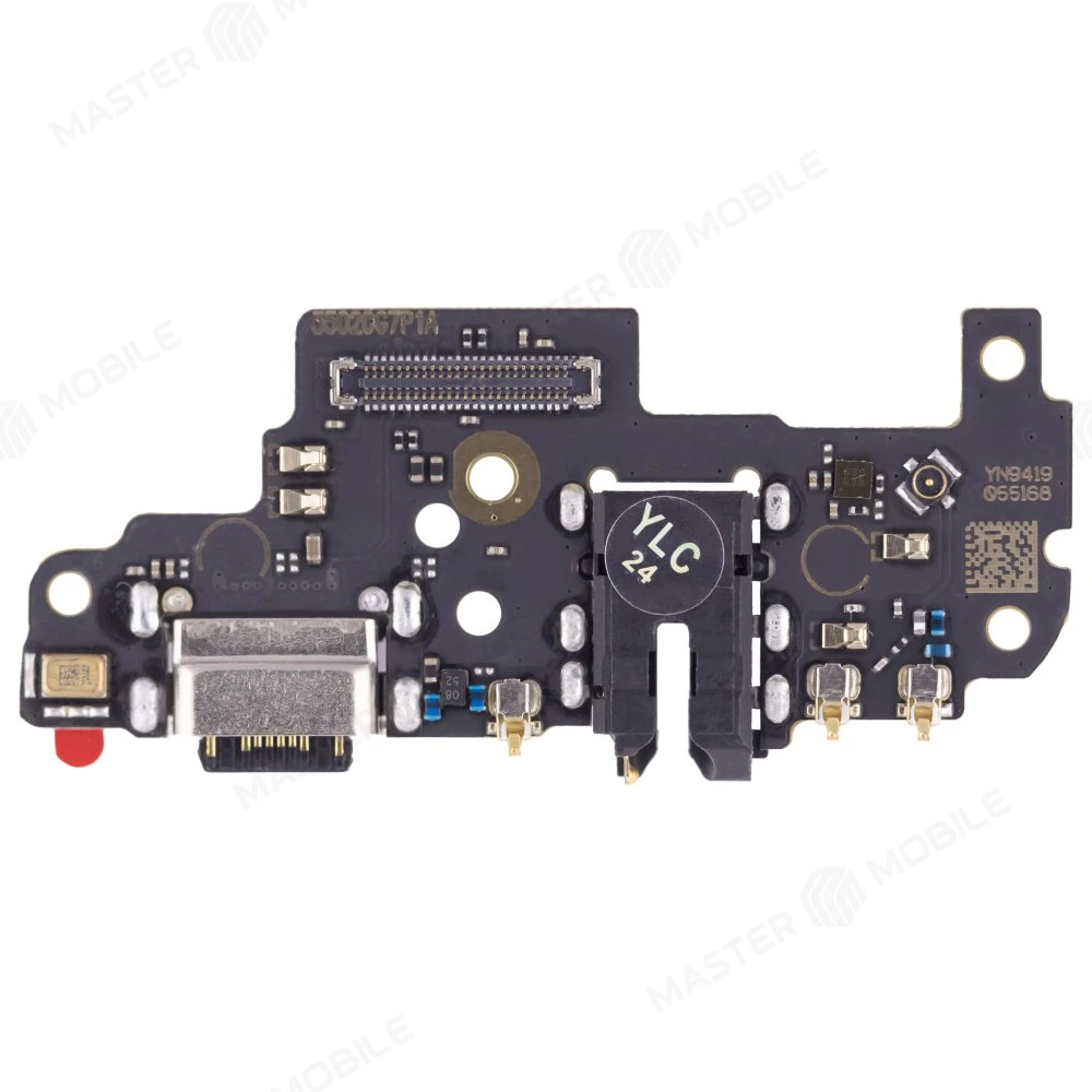 Нижняя плата для Xiaomi Redmi Note 8 Pro (M1906G7G) с комп. + разъем зарядки + разъем гарнитуры + микрофон (ORIG100) фото №1