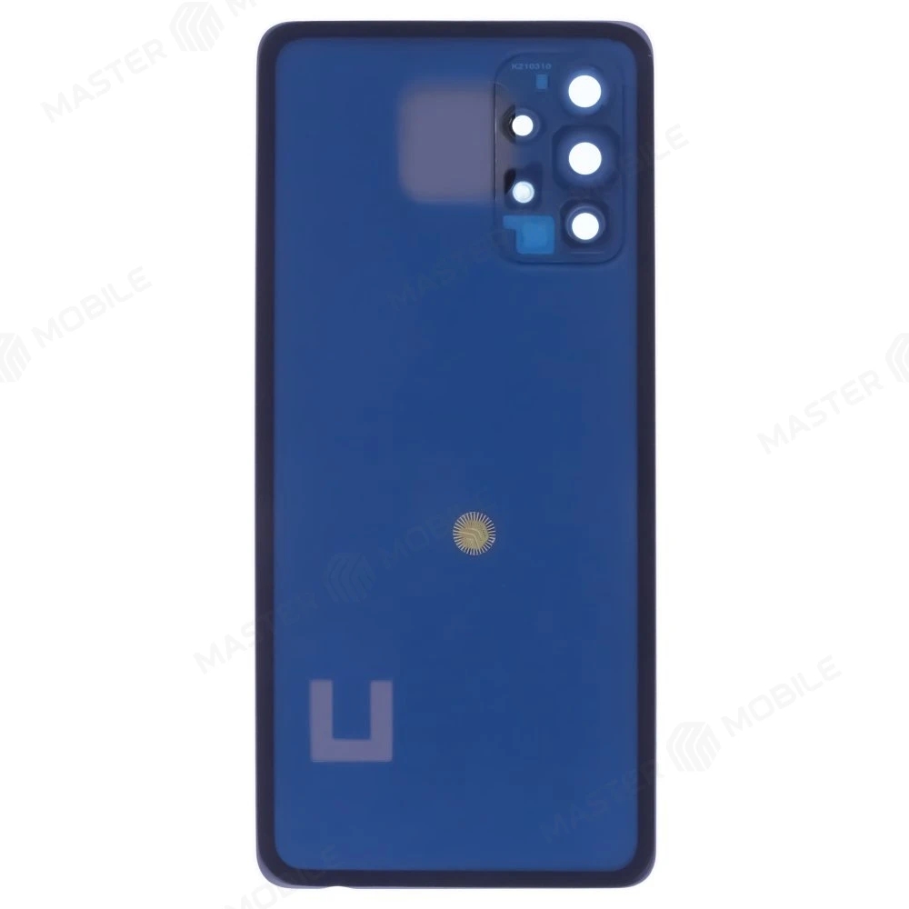 Задняя крышка для Samsung A725 Galaxy A72 (фиолетовый) (в сборе со стеклом камеры) фото №2