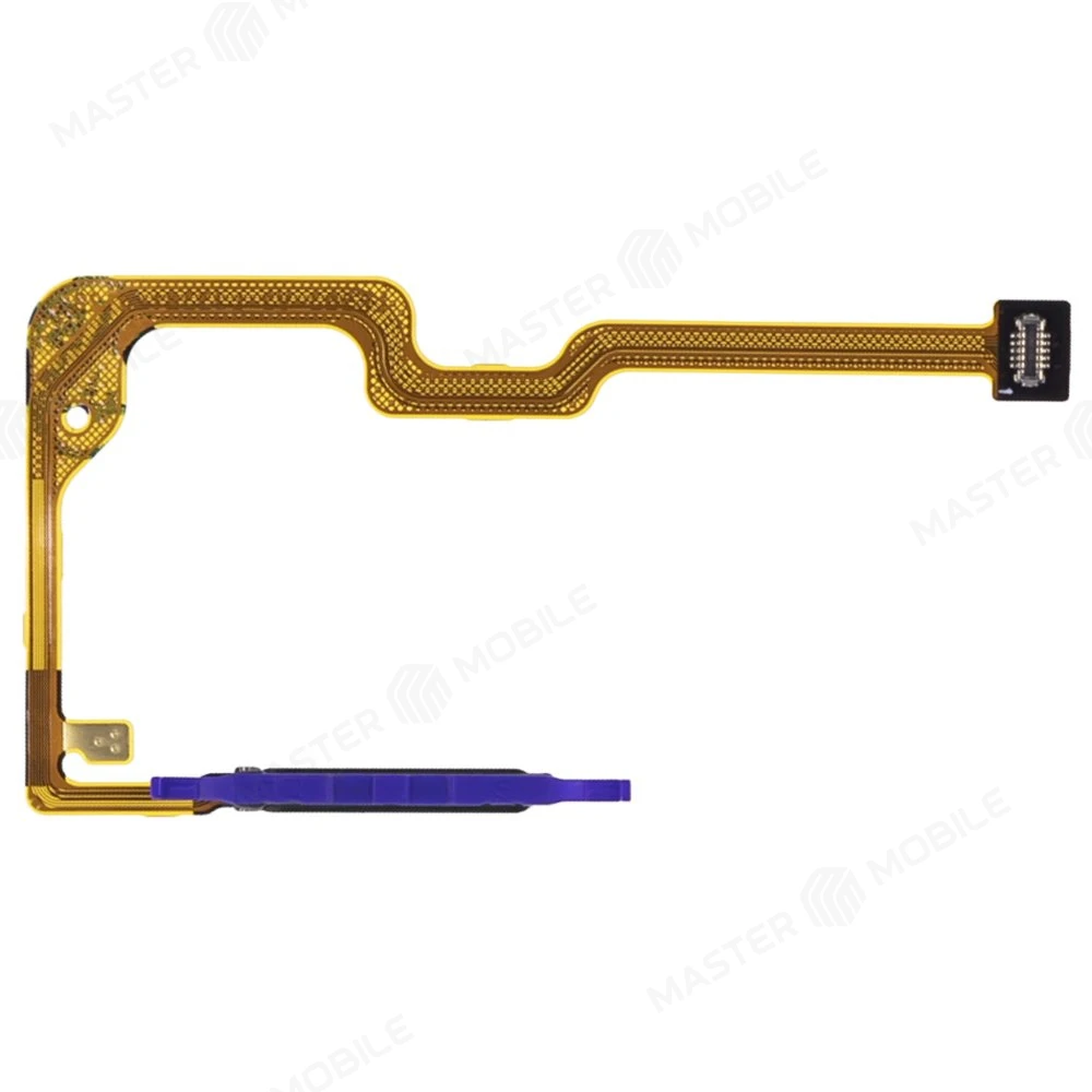 Шлейф для Huawei Honor X6a (WDY-LX1) с комп. + сканер отпечатка пальца (черный) фото №2