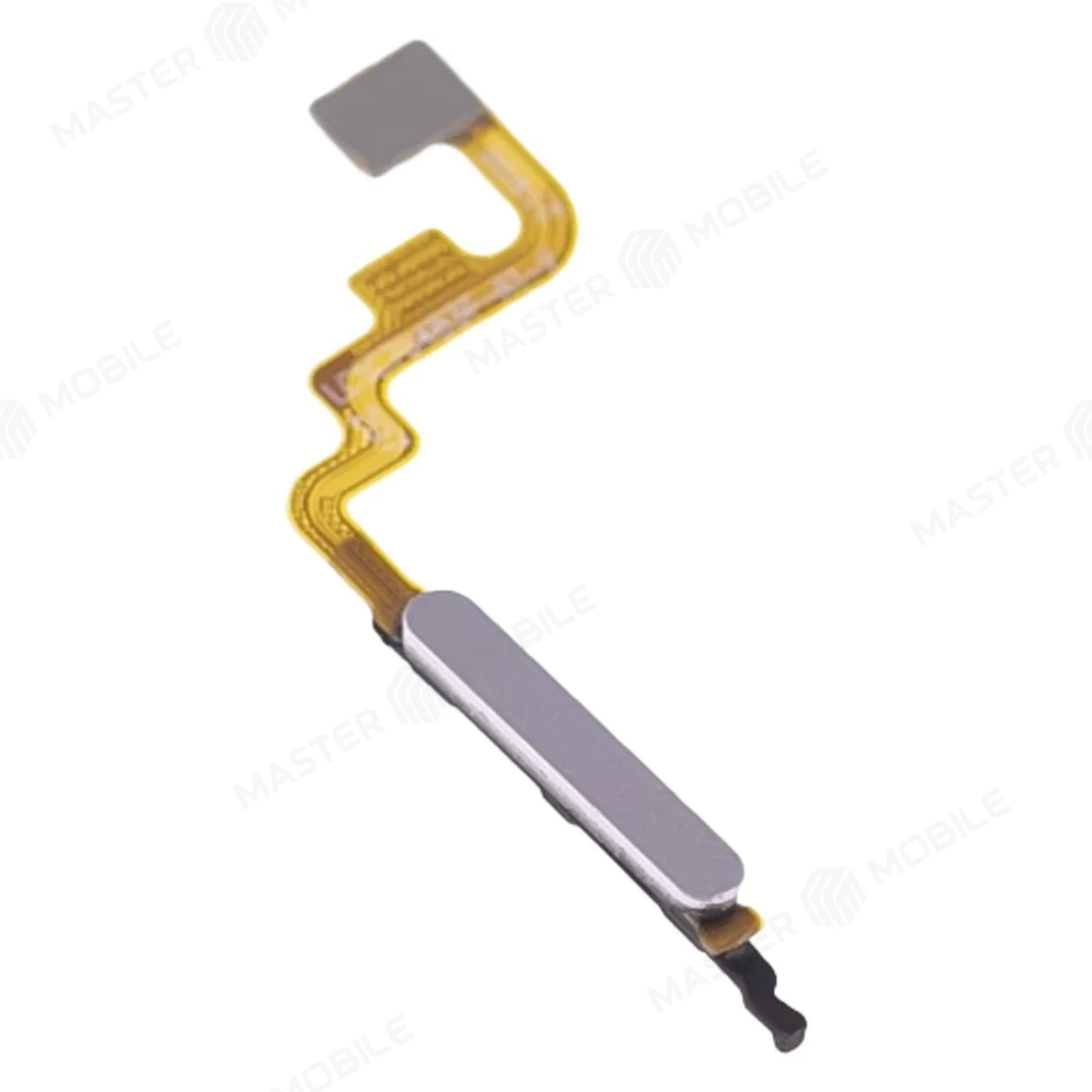 Шлейф для Xiaomi Redmi Note 11 4G (2201117TY/G) / Redmi Note 11S 4G (2201117SY/G) и др. с комп. + сканер отпечатка пальца (серебристый) фото №3